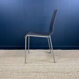 Set of 4 Kuadra chairs Pedrali Italy 2000s