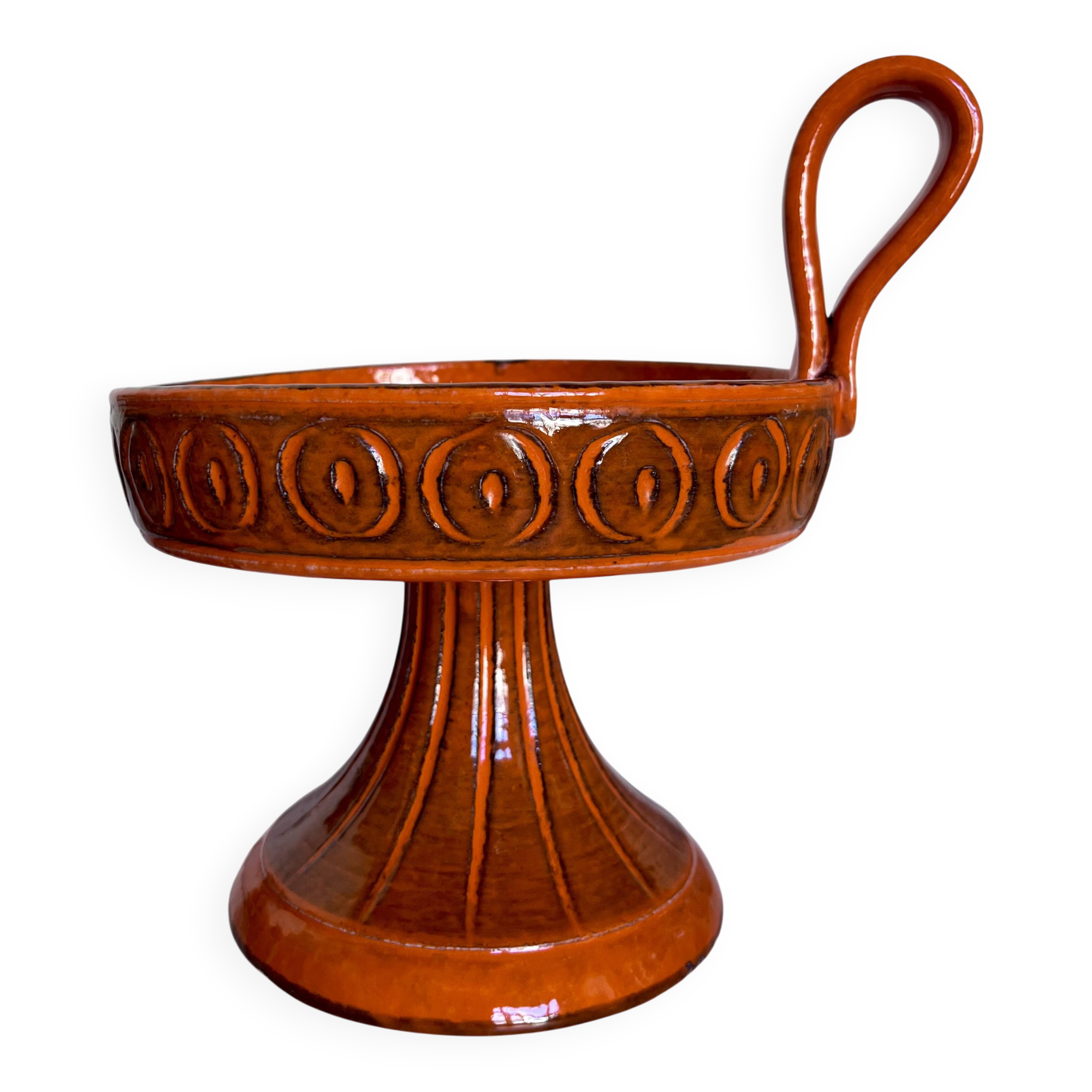 Ceramic, Aldo Londi centrepiece for Bitossi XXL, 1960