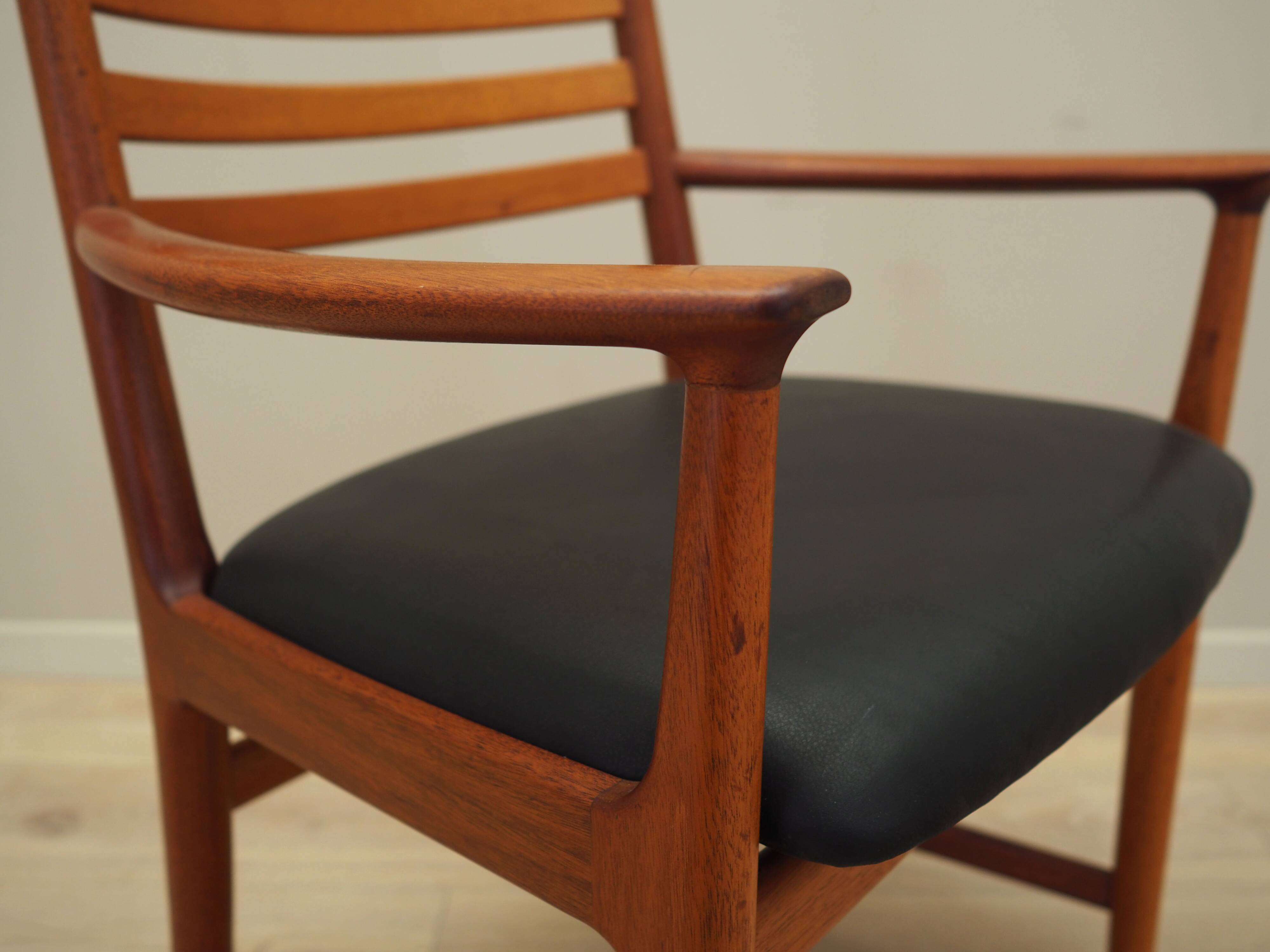 Teak chair, Danish design, 1970s, production: Denmark