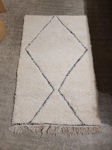 Tapis Béni Ouarain descente de lit