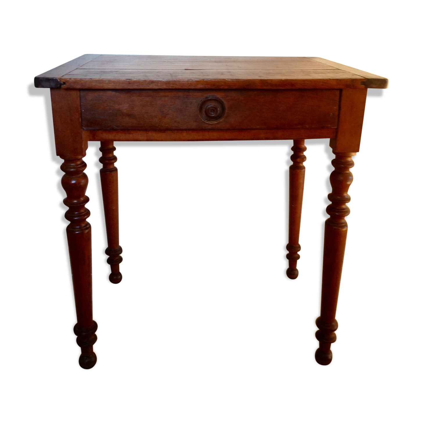 Table d'appoint pieds en bois tourné