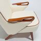 Chresten Findahl Brodersen High Back Lounge Chair Danish Teak 1950s