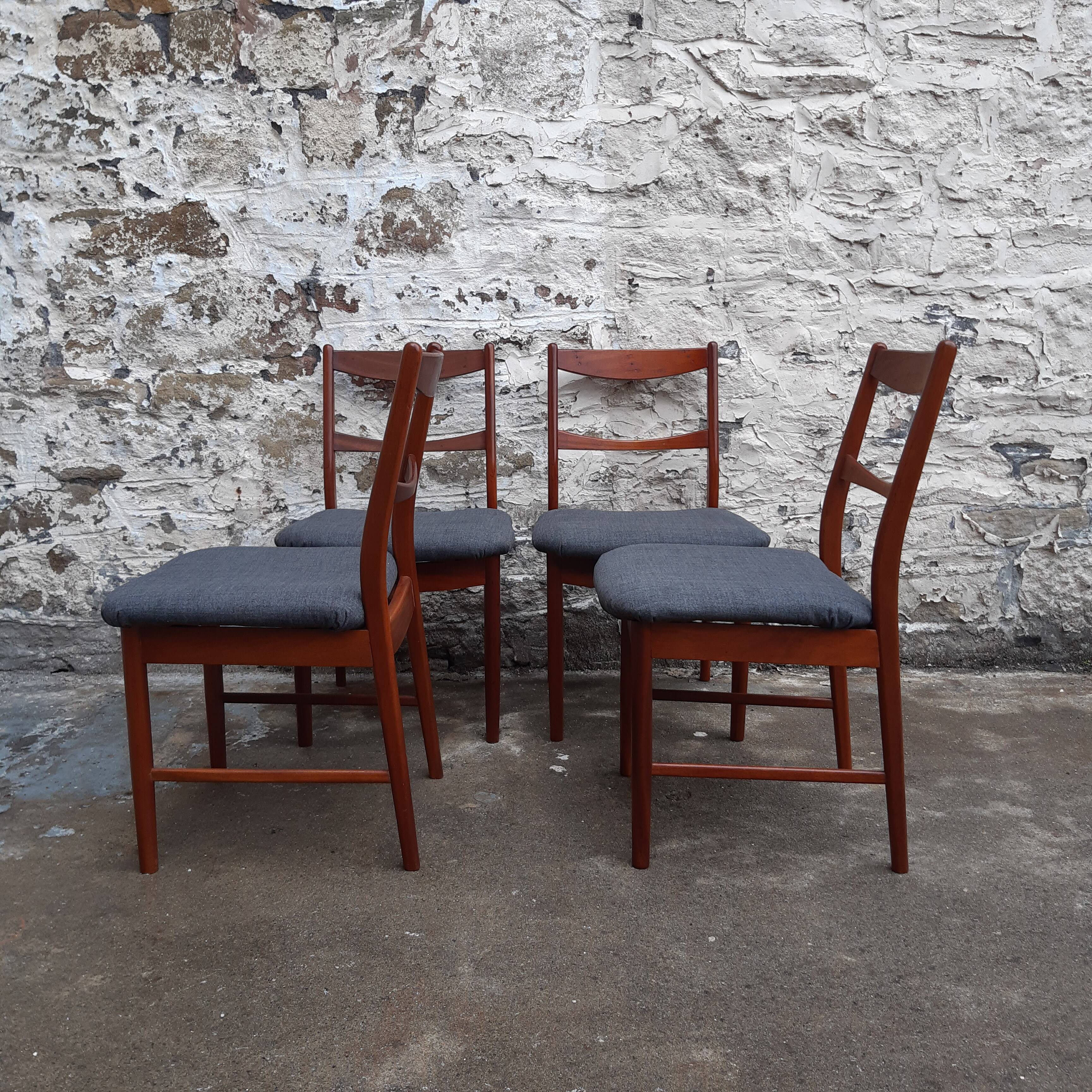 Four McIntosh dining chairs