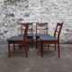 Four McIntosh dining chairs