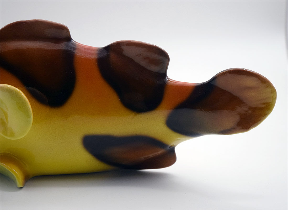 Fish in glazed ceramic 1960's