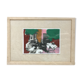 Bold pastels in old photo brighton 1925