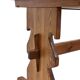 Vintage Pinewood Dining Table Desk with Drawer 60s Design