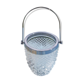 Crystal ice bucket