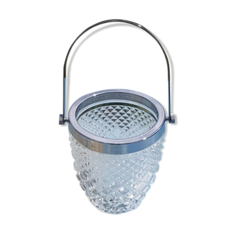 Crystal ice bucket