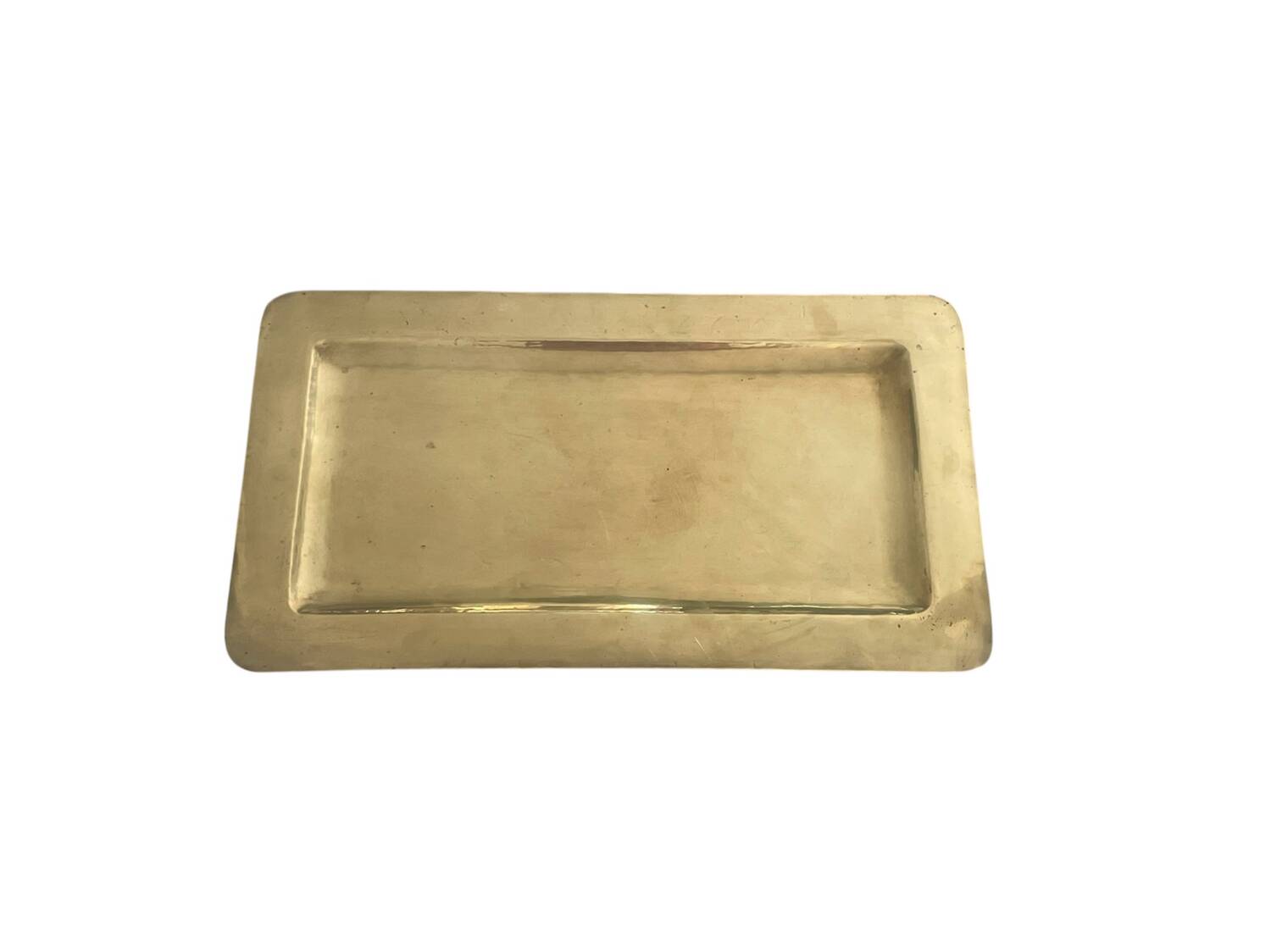 Plateau en laiton vintage