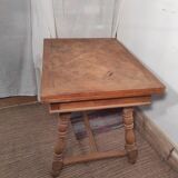 Oak table with extensions