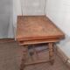 Table en chêne avec rallonges