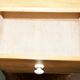 Rare Rawl display furniture from the 1950s with drawers and a showcase.