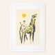 Naked Rider, Colour Lithograph on Paper, 63 x 88 cm