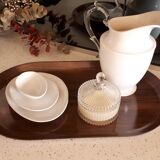 Wood imitation serving tray