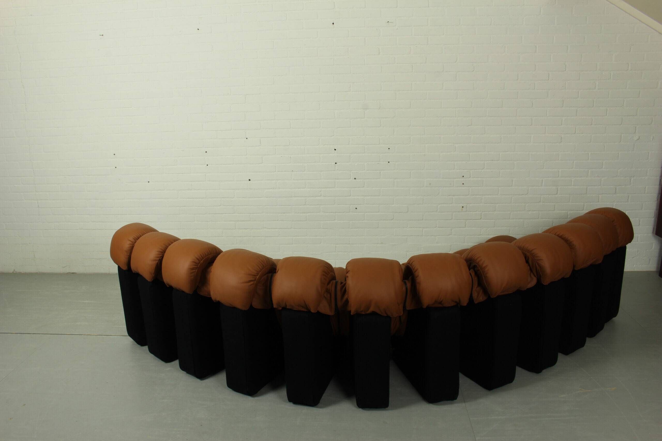 DS-600 'Non Stop' sofa by Eleonore Peduzzi Riva for De Sede with 12 elements, Switzerland 1970s