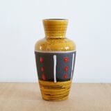 West Germany ceramic vase 1970s