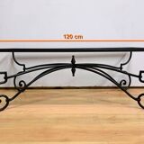 Art Nouveau Style Wrought Iron Coffee Table – 1940