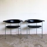Pair of chairs model gamma Rudolf Wolf 1960