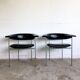 Pair of chairs model gamma Rudolf Wolf 1960
