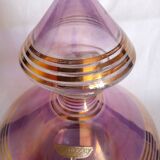 Schneider, Paris - Art Deco liqueur service in lilac tinted glass