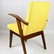 Vintage yellow armchair, 1970s