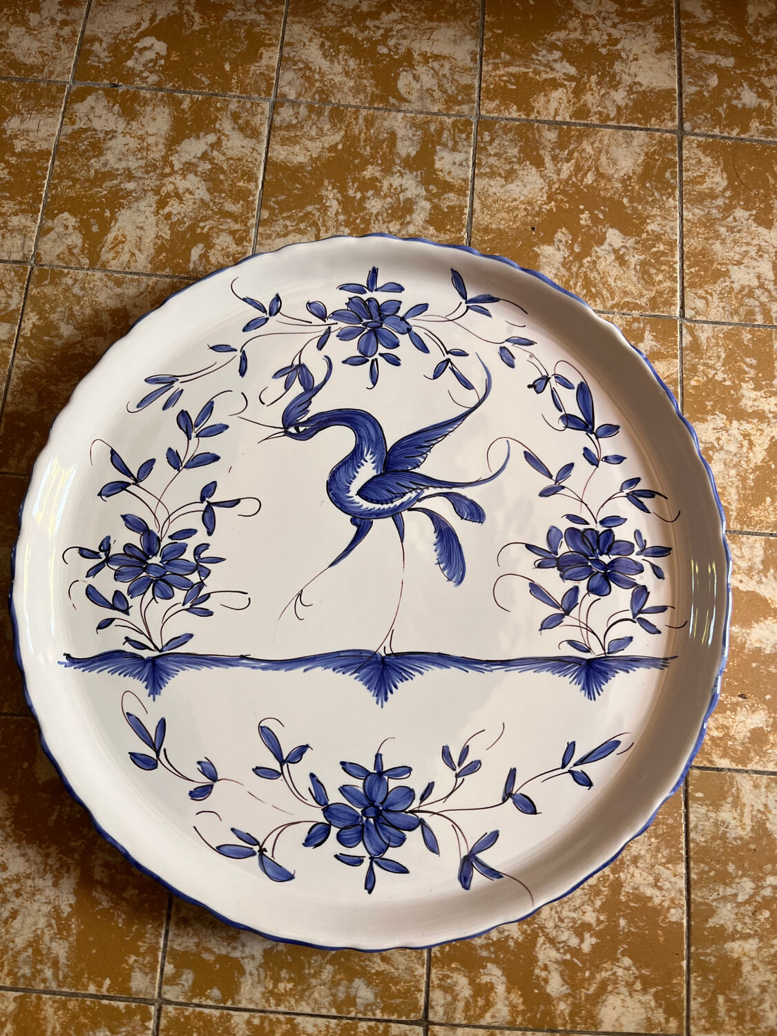 Pie dish Vieux Moustiers