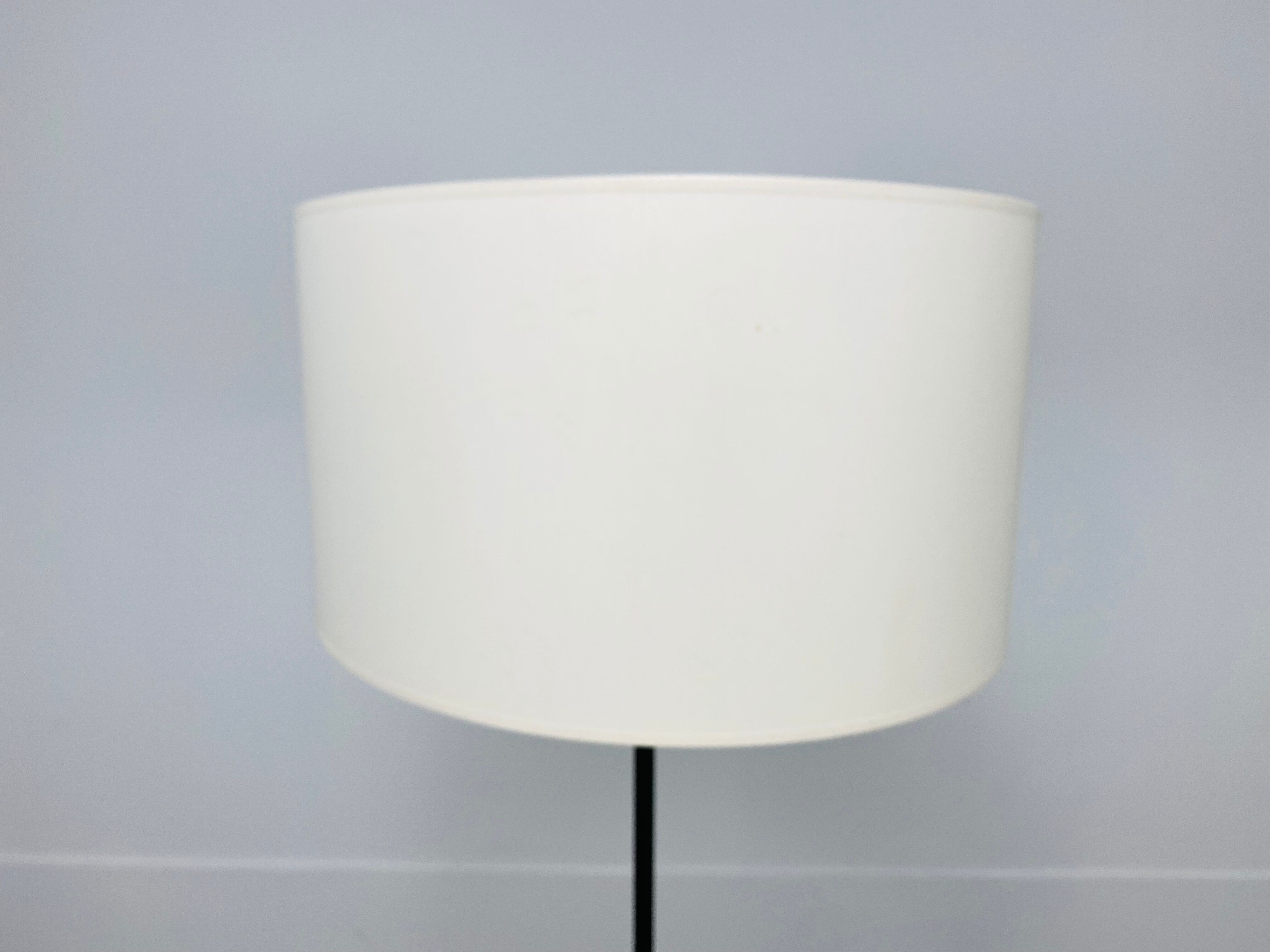 Tripod floor lamp 50s black metal