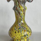 Vintage Murano Millefiori Glass Vase – Mouth Blown – Italy
