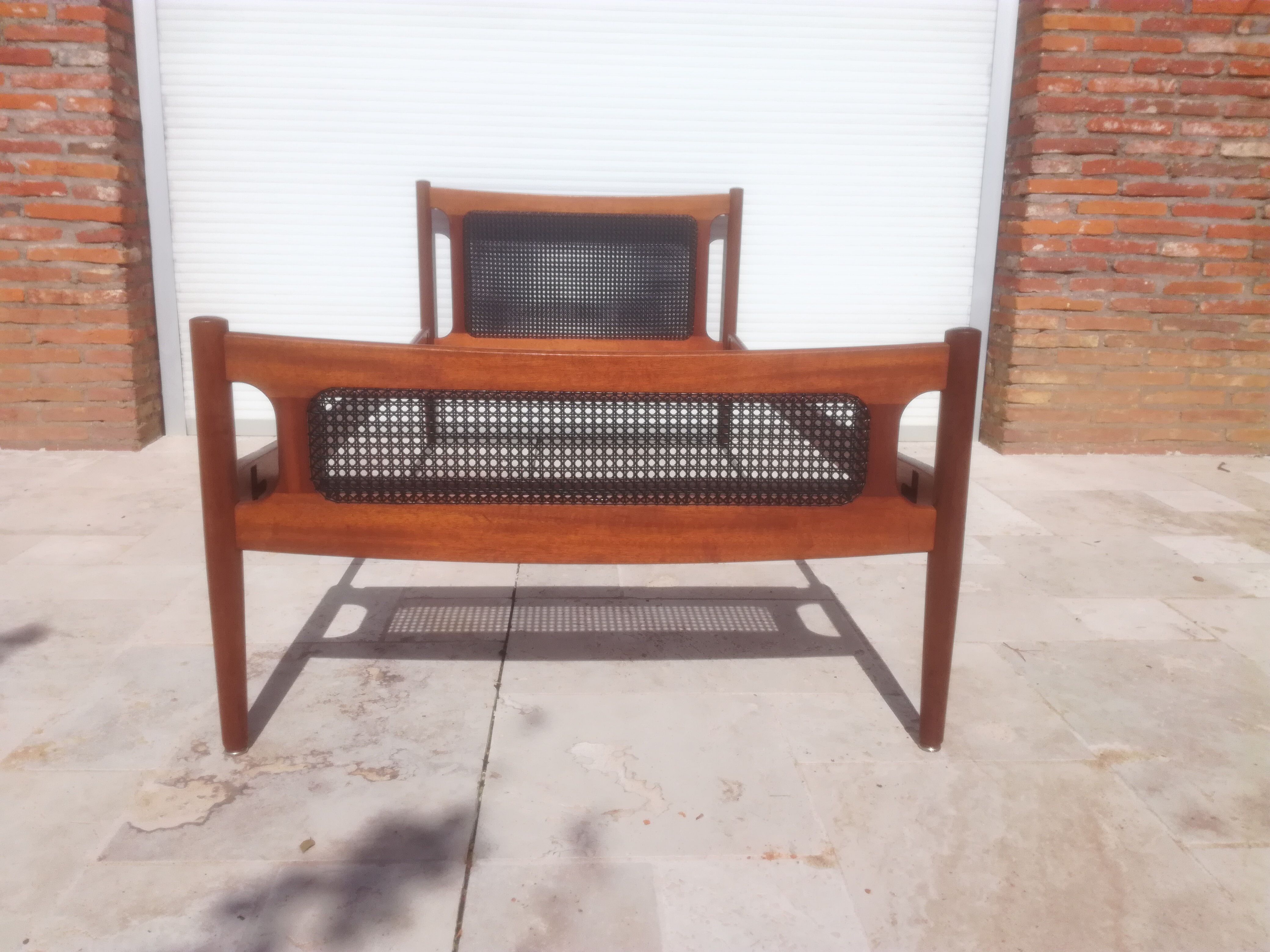 Scandinavian teak design bed