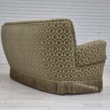 1960s, Danish "Banan" 3 seater sofa, original condition, velour.
