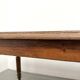 Table en chêne massif à 6 pieds tournés (1900)