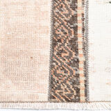 Tapis coureur en laine fait à la main 312x52cm