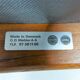 Model of vintage teak stool 49 by Erik Buch for O.D.Mobler A-S, Denmark