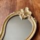 Miroir baroque doré style Louis XV taille S
