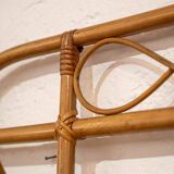 bamboo wall coat rack