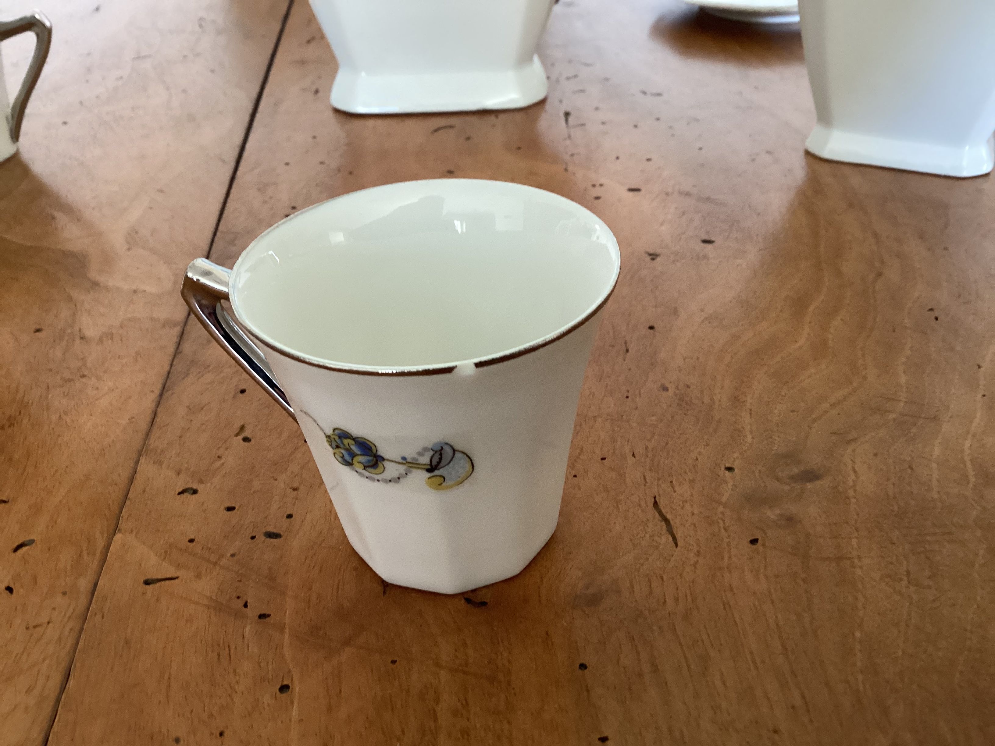 Fine porcelain coffee set "SIP France"