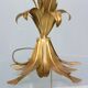 Hollywood regency Hans Kogl palm tree table lamp metal gold gilt 1970