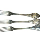 Silver plated cutlery set