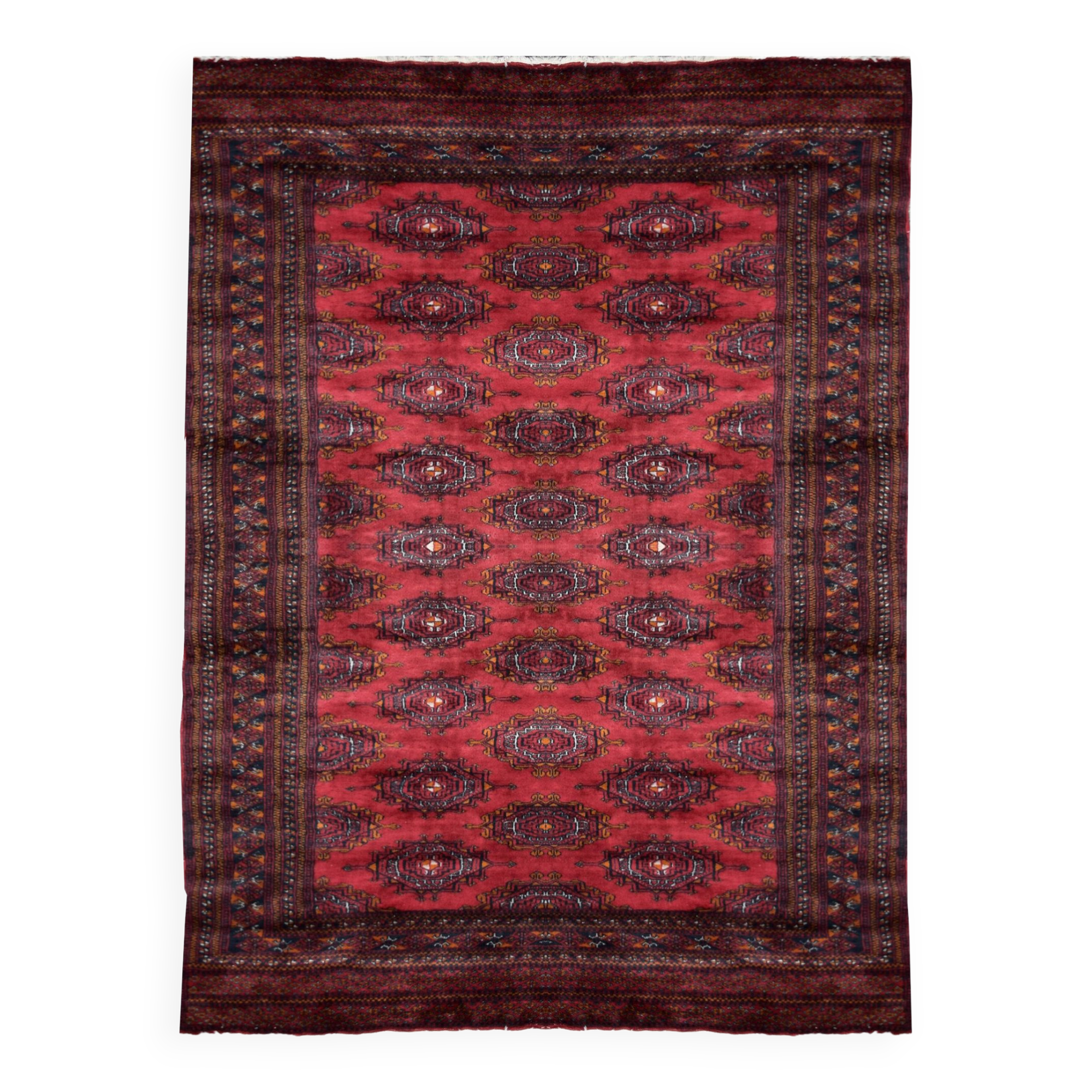 Tapis d'orient Boukhara Pakistan - Dim : 1.24 X 1.90 M