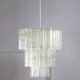 Large Mid-century Italian Glass Cascade Chandelier