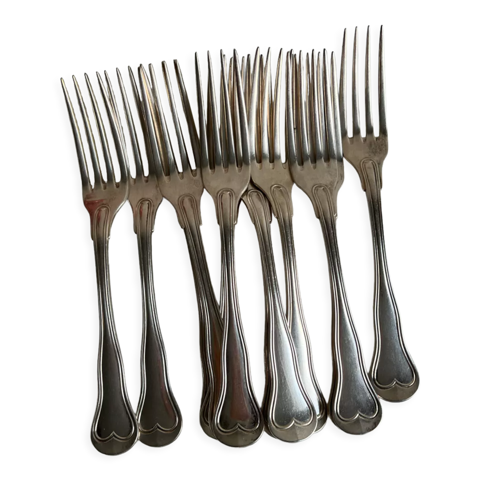12 Christofle forks