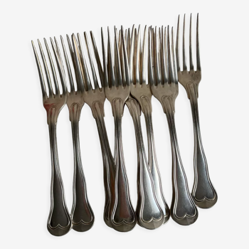 12 Christofle forks