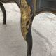 Table desk middle marquetry called "Boulle" napoleon III era