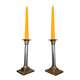 Pair of candlesticks / torches