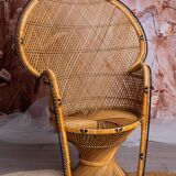 Emmanuelle wicker/rattan armchair
