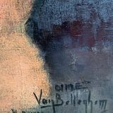 A. van BELLEGHEM (1922 - 1996) "Mother and child".