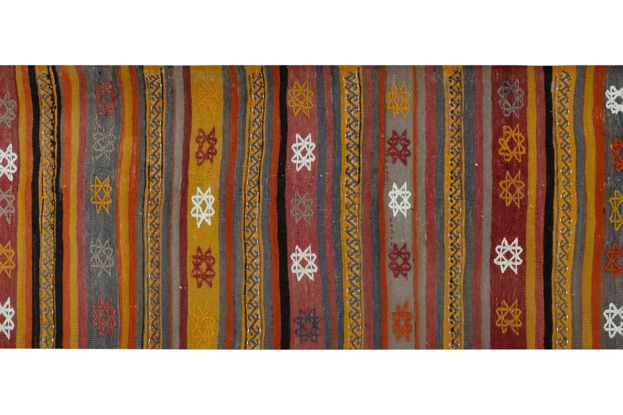 Vintage Turkish hallway rug 70x275 cm