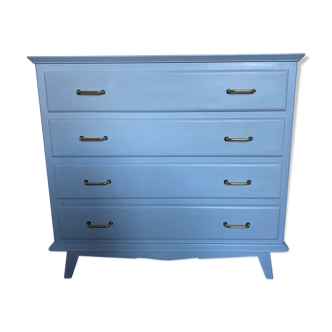 Commode 4 tiroirs vintage 1950