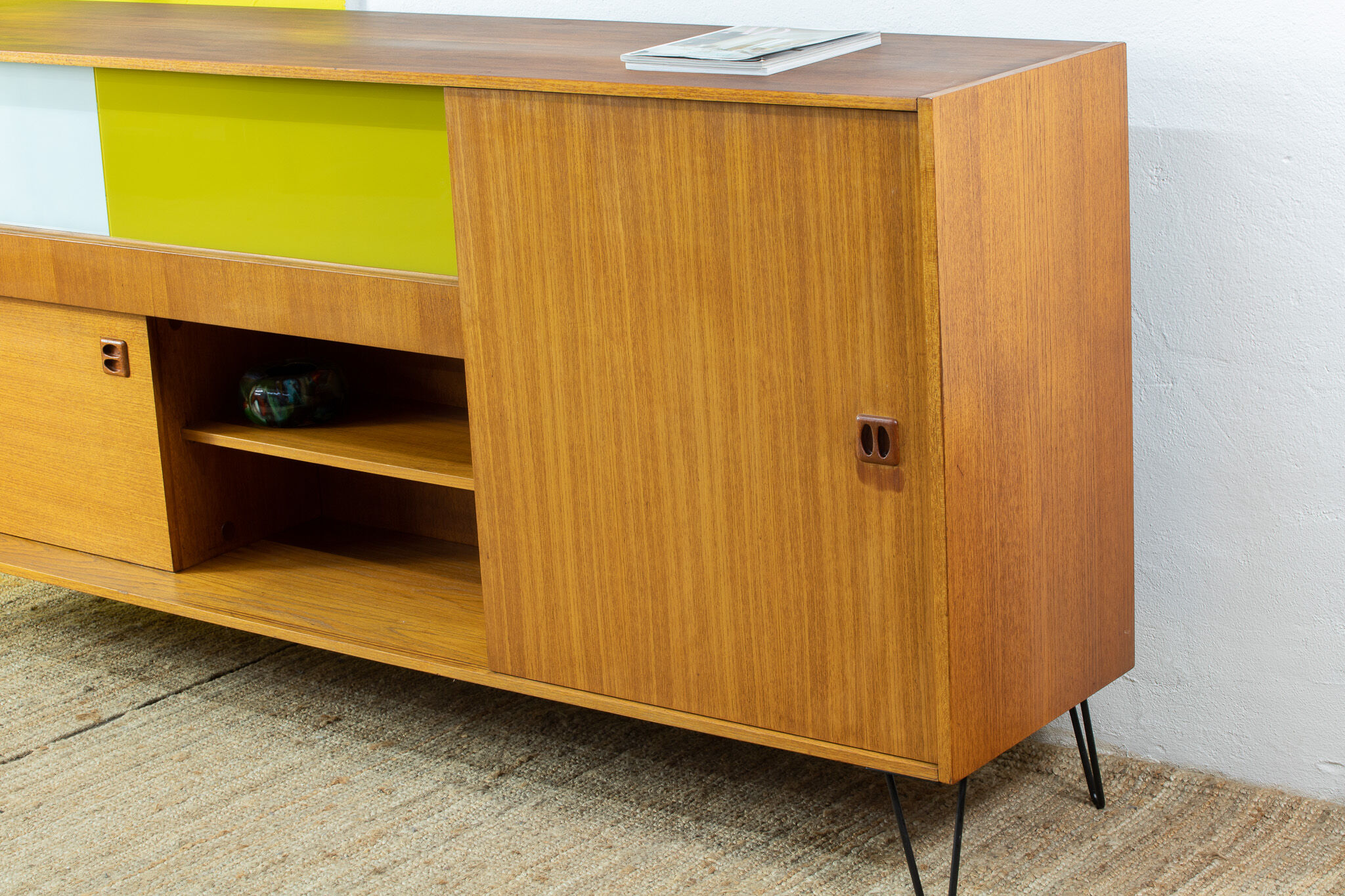 Vintage Scandinavian Sideboard – 220 cm